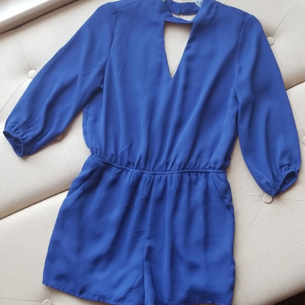 Blue romper, New With Tags Shinestar